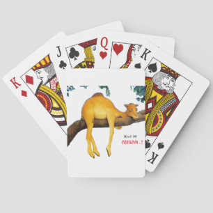 Baraja De Cartas Camello del Día del Hump.. Sobresonante