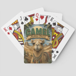 Baraja De Cartas Camello Desierto Arábigo POPCUT