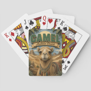 Baraja De Cartas Camello Desierto Arábigo POPCUT