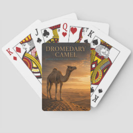 Baraja De Cartas Camello Dromedario Dunas del Desierto ANIMALES Pók