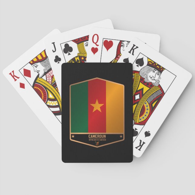 Baraja De Cartas Camerún (Reverso)