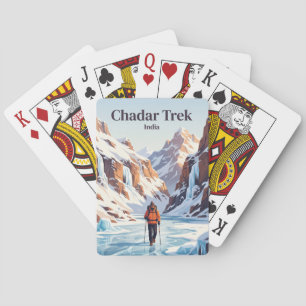 Baraja De Cartas Caminata Chadar India