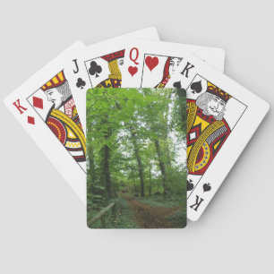 Baraja De Cartas Camino a través de las tarjetas de juego de la Sel