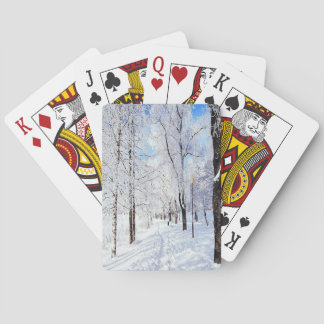 Baraja De Cartas Camino de nieve