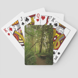 Baraja De Cartas Camino verde pacífico de Washington