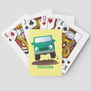 Baraja De Cartas Camión de personalizado de vehículos 4X4 fuera de