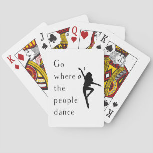 Baraja De Cartas Camisas de baile van donde la gente baila