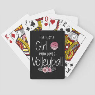 Baraja De Cartas Camisas De Voleibol Para Las Adolescentes Chicas
