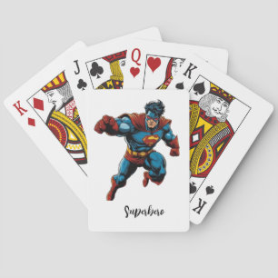Baraja De Cartas camiseta de superhéroe