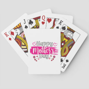 Baraja De Cartas Camiseta del Día de la Madre 2025 para Women Mom G
