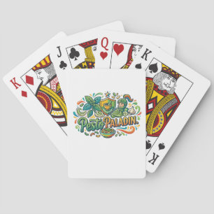Baraja De Cartas Camiseta Pesto Paladín – Gráfica Divertida para Am