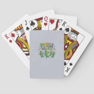 Baraja De Cartas Camiseta Pickle Party