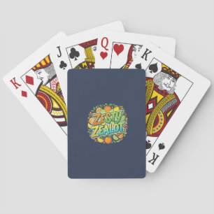 Baraja De Cartas Camiseta Zesty Zealot