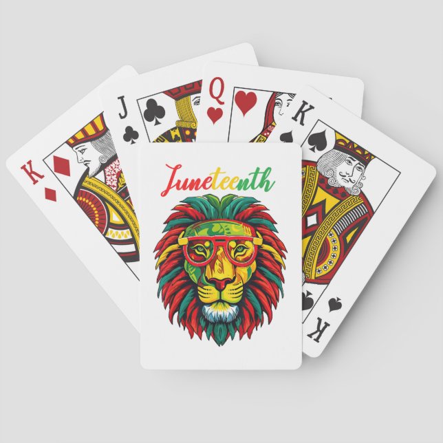 Baraja De Cartas Camisetas del 10 de junio vestidas con mujeres de  (Reverso)