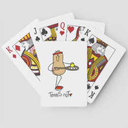 Baraja De Cartas Camisetas y regalos de Tennis Nut