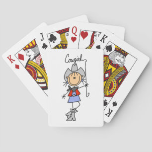 Baraja De Cartas Camisetas y regalos de vaquera con lazo
