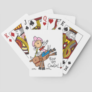 Baraja De Cartas Camisetas y regalos Ride Em Cowgirl