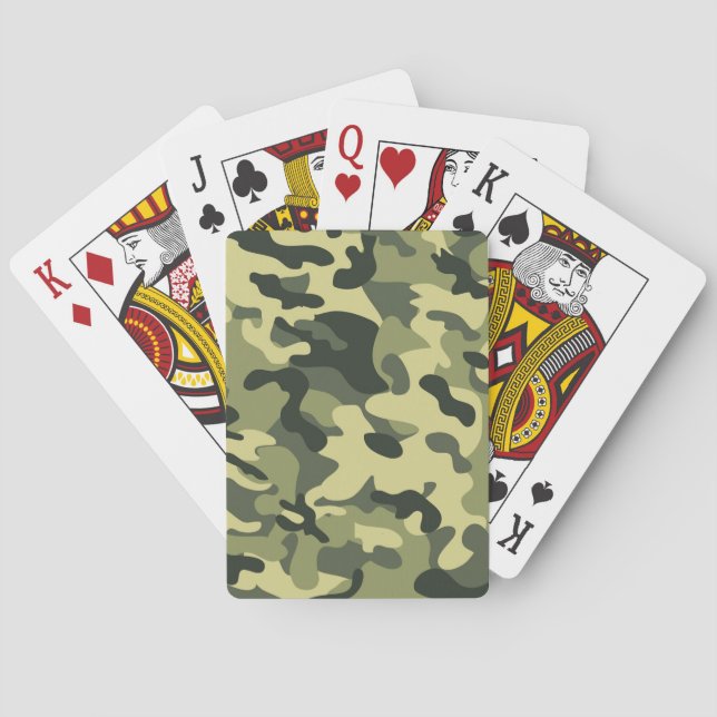 Baraja De Cartas Camo (Reverso)