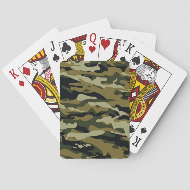 Baraja De Cartas Camo (Reverso)