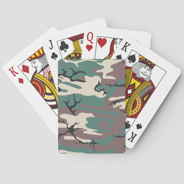 Baraja De Cartas Camo (Reverso)