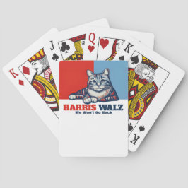 Baraja De Cartas Campaña Harris Walz
