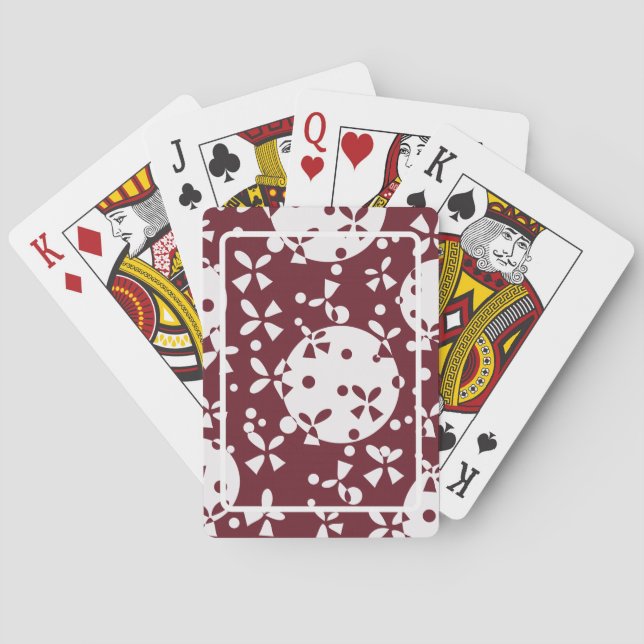 Baraja De Cartas Campanas de Navidad (Reverso)