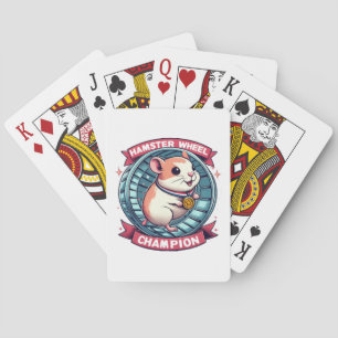 Baraja De Cartas Campeón de Rueda de Hámster