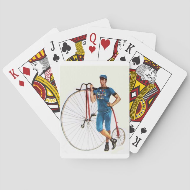 Baraja De Cartas Campeonato de Bicicleta Vintage (Reverso)