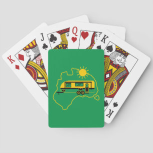 Baraja De Cartas Camping de caravana australiana