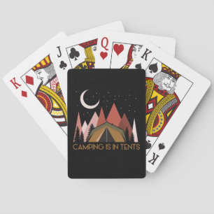 Baraja De Cartas Camping Está En Las Tiendas De Camping Gracioso