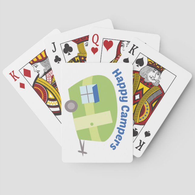 Baraja De Cartas Campistas contentos (Reverso)