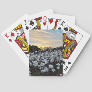 Baraja De Cartas Campo de algodón