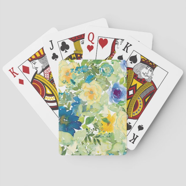Baraja De Cartas Campo de flores (Reverso)