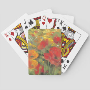 Baraja De Cartas Campo de la amapola oriental