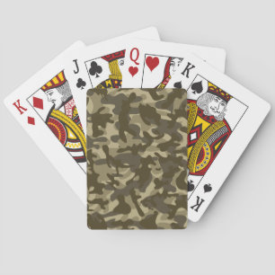 Baraja De Cartas Camuflaje Central
