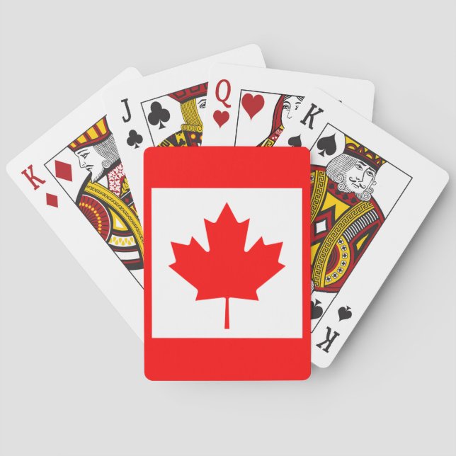 Baraja De Cartas canadá (Reverso)
