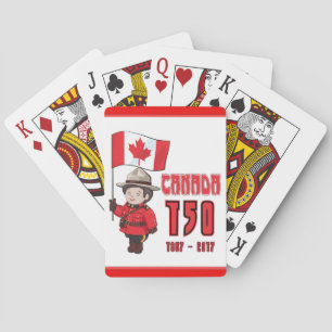 Baraja De Cartas Canadá 150 años