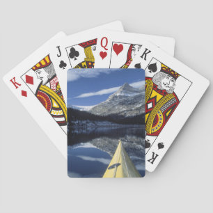 Baraja De Cartas Canadá, Columbia Británica, Banff. Proa de kayak e