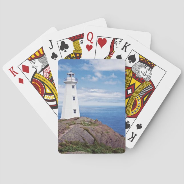 Baraja De Cartas Canadá, Terranova, Cape Spear National (Reverso)