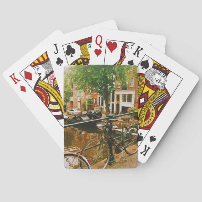 Baraja De Cartas Canales de Ámsterdam (Reverso)
