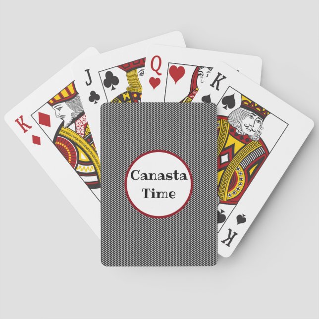 Baraja De Cartas Canasta Time Cards (Reverso)