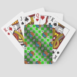 Baraja De Cartas Cáncer y Cabra de Madera