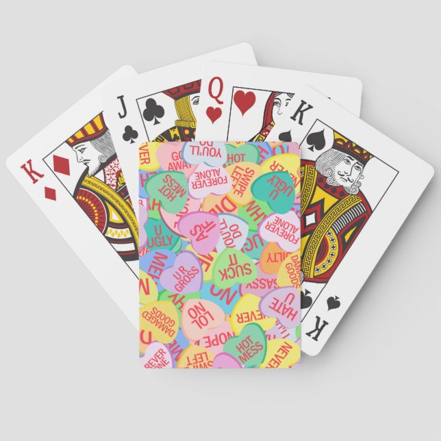 Baraja De Cartas Candy Hearts V. 2.0 (Reverso)
