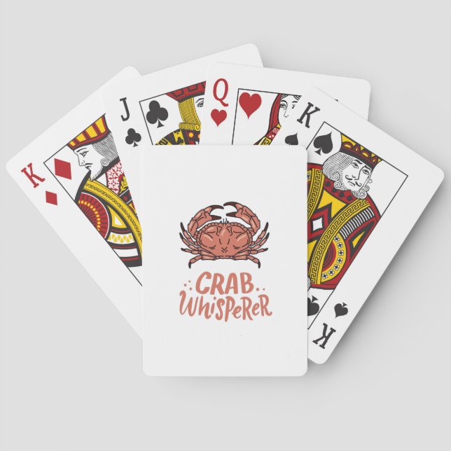 Baraja De Cartas Cangrejo Cangrejero (Reverso)