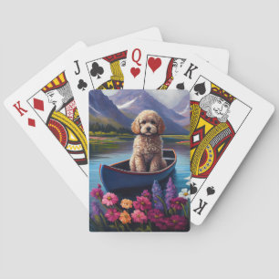 Baraja De Cartas Caniche en una Paleta: Una Aventura Escénica
