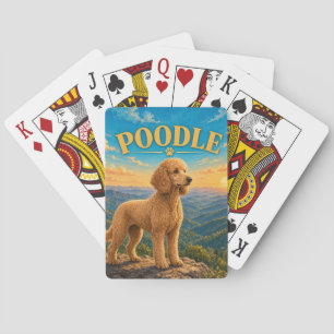 Baraja De Cartas Caniche, mosaico geométrico