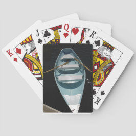 Baraja De Cartas Canoa azul