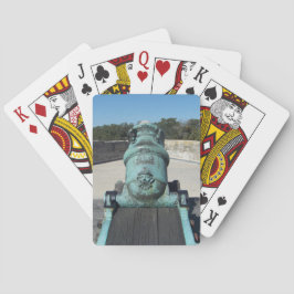Baraja De Cartas Cañón antiguo