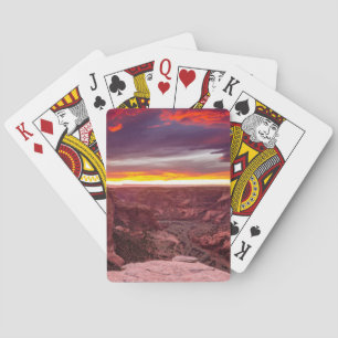 Baraja De Cartas Cañón de Chelly, puesta de sol, Arizona