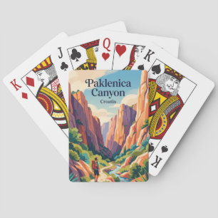 Baraja De Cartas Cañón de Paklenica Croacia